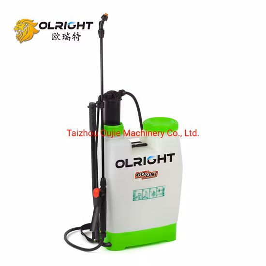 Oj New Model Backpack Agricultural Sprayer Pump Long Time Battery Power Battery Operation Parts 16L